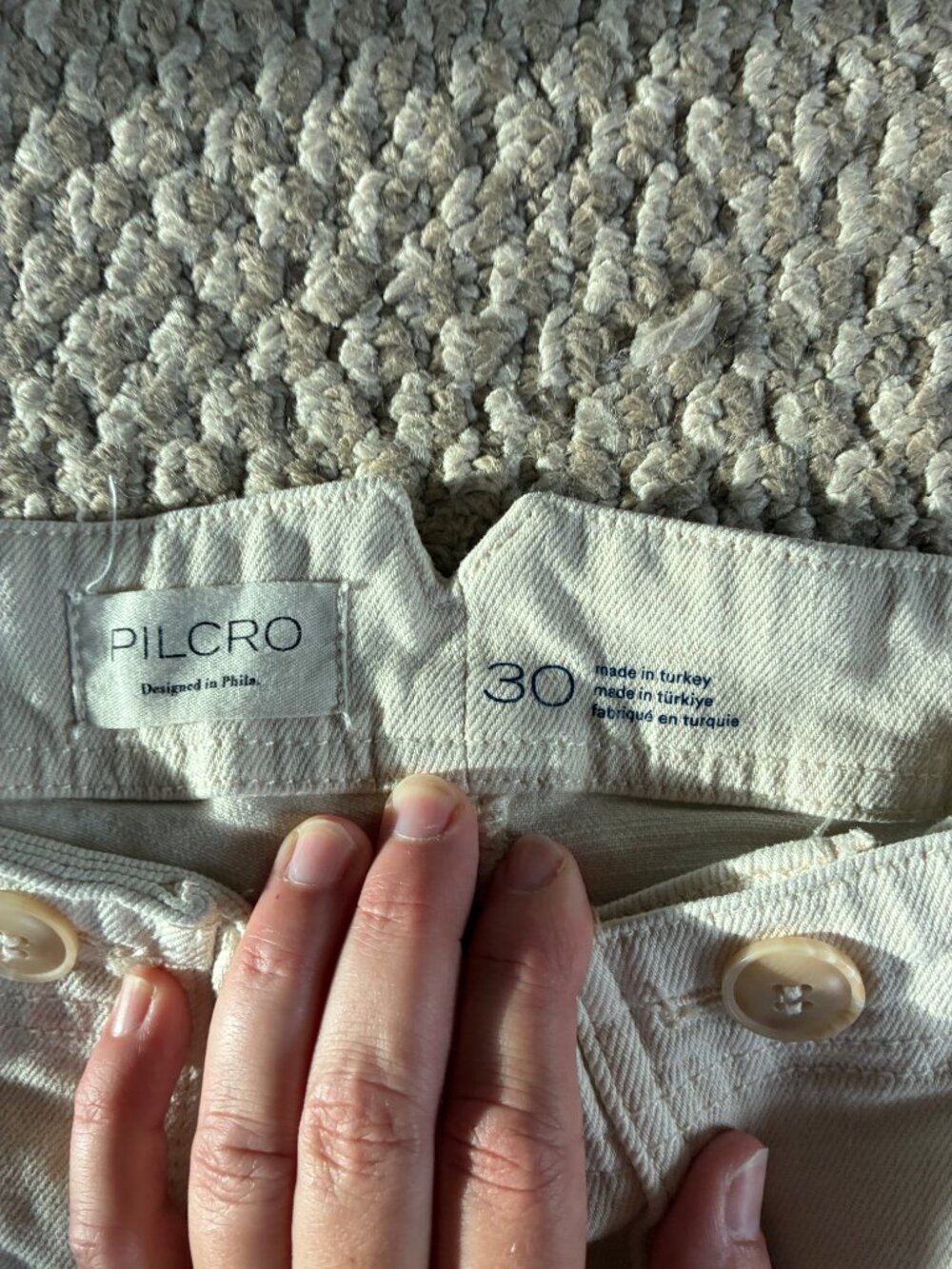 The Kit High-Rise Wide-Leg Utility Trousers by Pilcro 30 - Picture 2 of 6